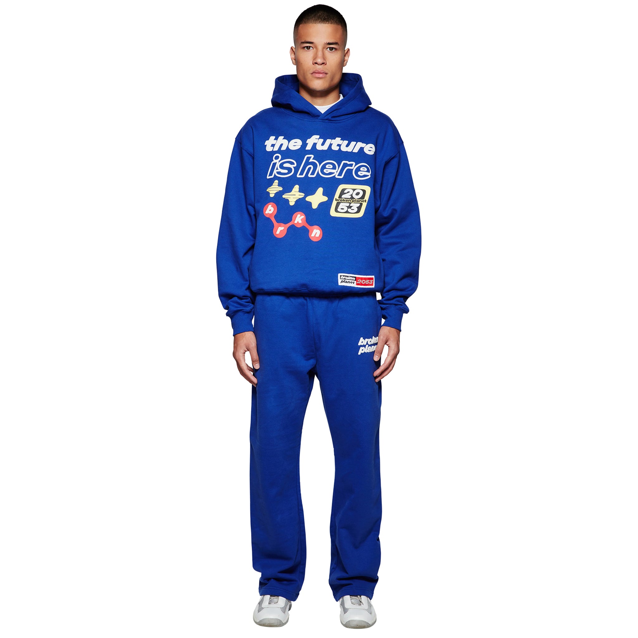 Broken Planet The Future Is Here Deep Blue Hoodie - Trendy Streetwear for Men & Women | Perfect for Casual Outfits, Gym, and Outdoor Activities