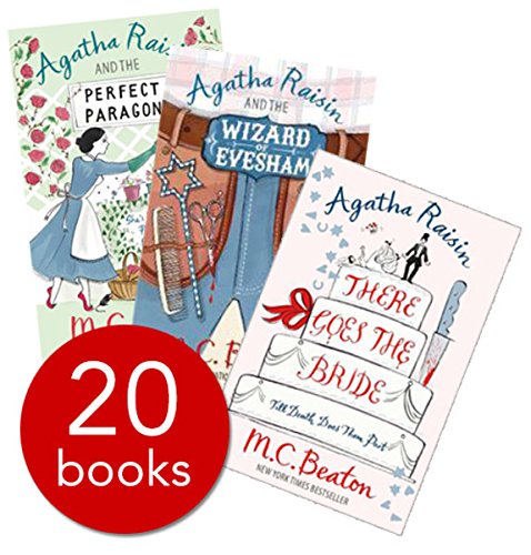 Agatha Raisin Mystery Book Series Collection - 20 Cozy British Detective Novels by M.C. Beaton | Perfect for Crime Fiction Lovers & Book Club Discussions