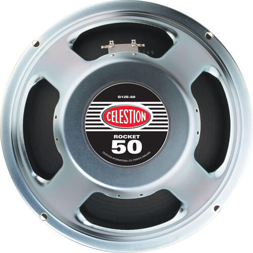 Celestion G12E-50 Rocket 50W 16 Ohm 12-Inch Guitar Speaker (T5610) - Perfect for Rock, Blues & Studio Recording