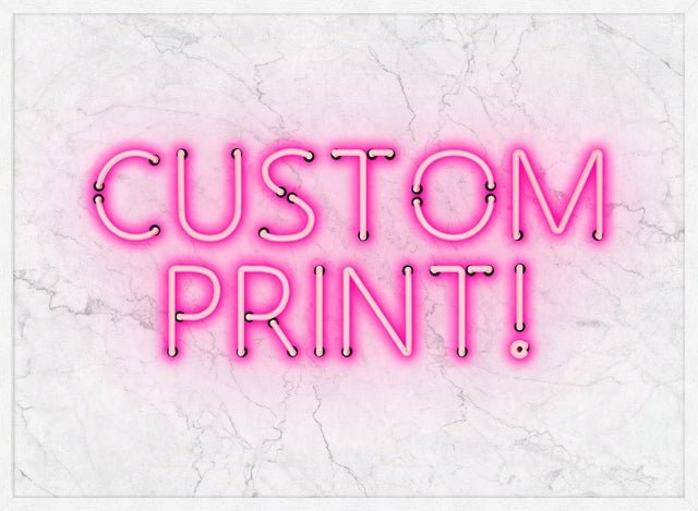 Custom Neon Sign - Landscape Design with White Marble Base | Perfect for Home Decor, Wedding Backdrops & Business Signage
