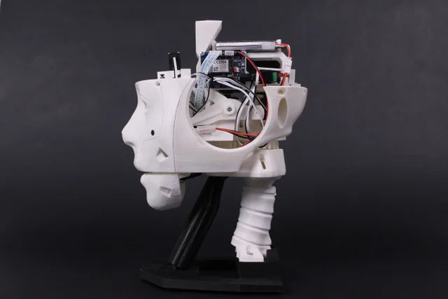EZ InMoov Robot Head Kit - DIY Humanoid Robot Head for STEM Education & Robotics Projects - Perfect for Makers, Hobbyists & Schools
