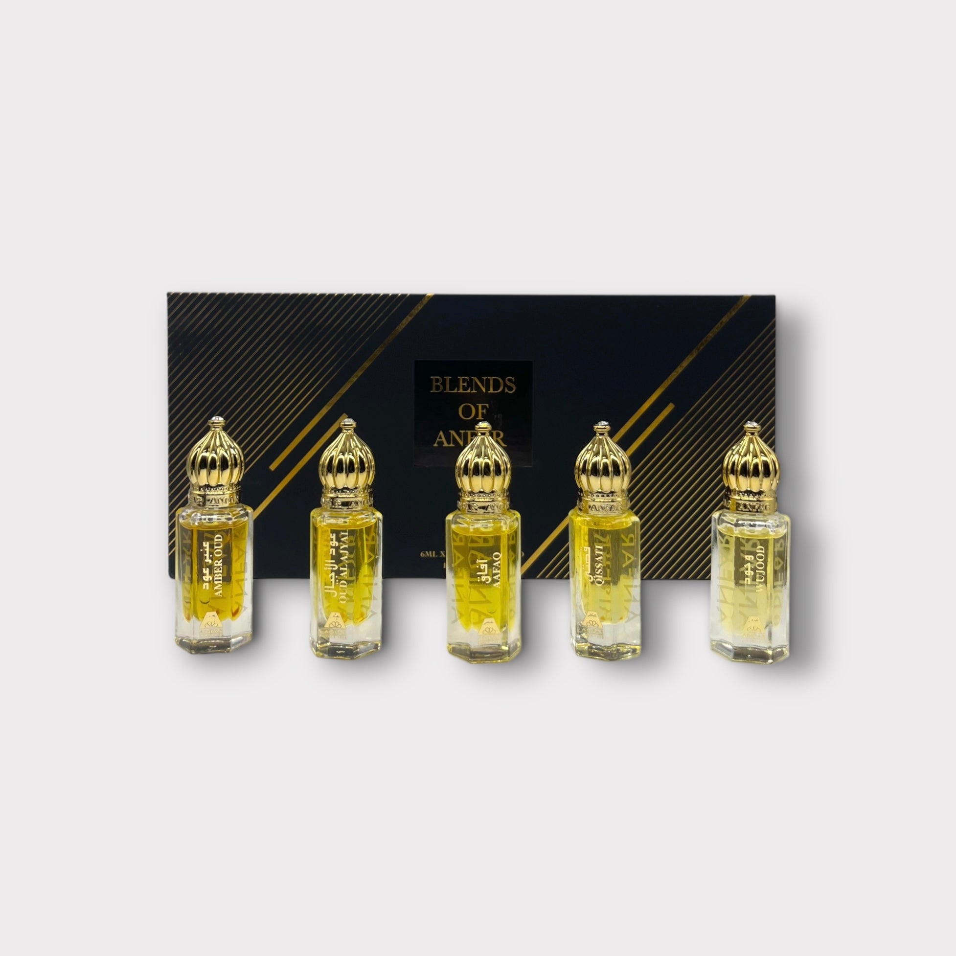 Premium Anfar Essential Oil Gift Set - 100% Pure Aromatherapy Oils for Relaxation, Stress Relief & Home Fragrance - Perfect for Spa, Yoga & Meditation Gifts