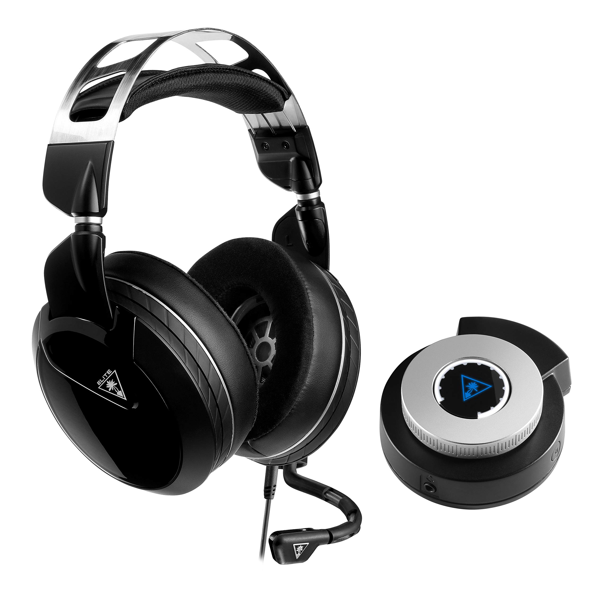 Turtle Beach Elite Pro 2 Premium Gaming Headset with SuperAmp - Professional Noise Cancelling Mic, 50mm Speakers - Compatible with PS4, Xbox, PC - Perfect for Competitive Gaming & Streaming