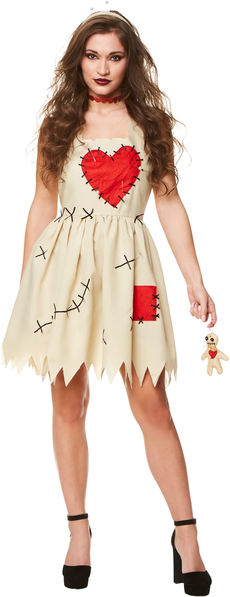 Voodoo Doll Dress for Women - Halloween & Cosplay Costume