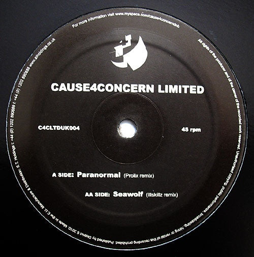 Cause 4 Concern Paranormal Seawolf T-Shirt | C4CLTDUK004 | Streetwear Graphic Tee for Men & Women | Perfect for Concerts, Halloween & Urban Fashion