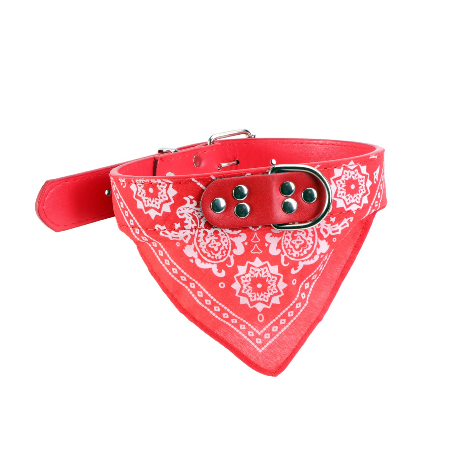 Kisangel Festive Christmas Dog Scarf - Pet Saliva Towel & Neckkerchief for Small Dogs - Holiday Pet Accessories for Christmas Parties & Photo Shoots