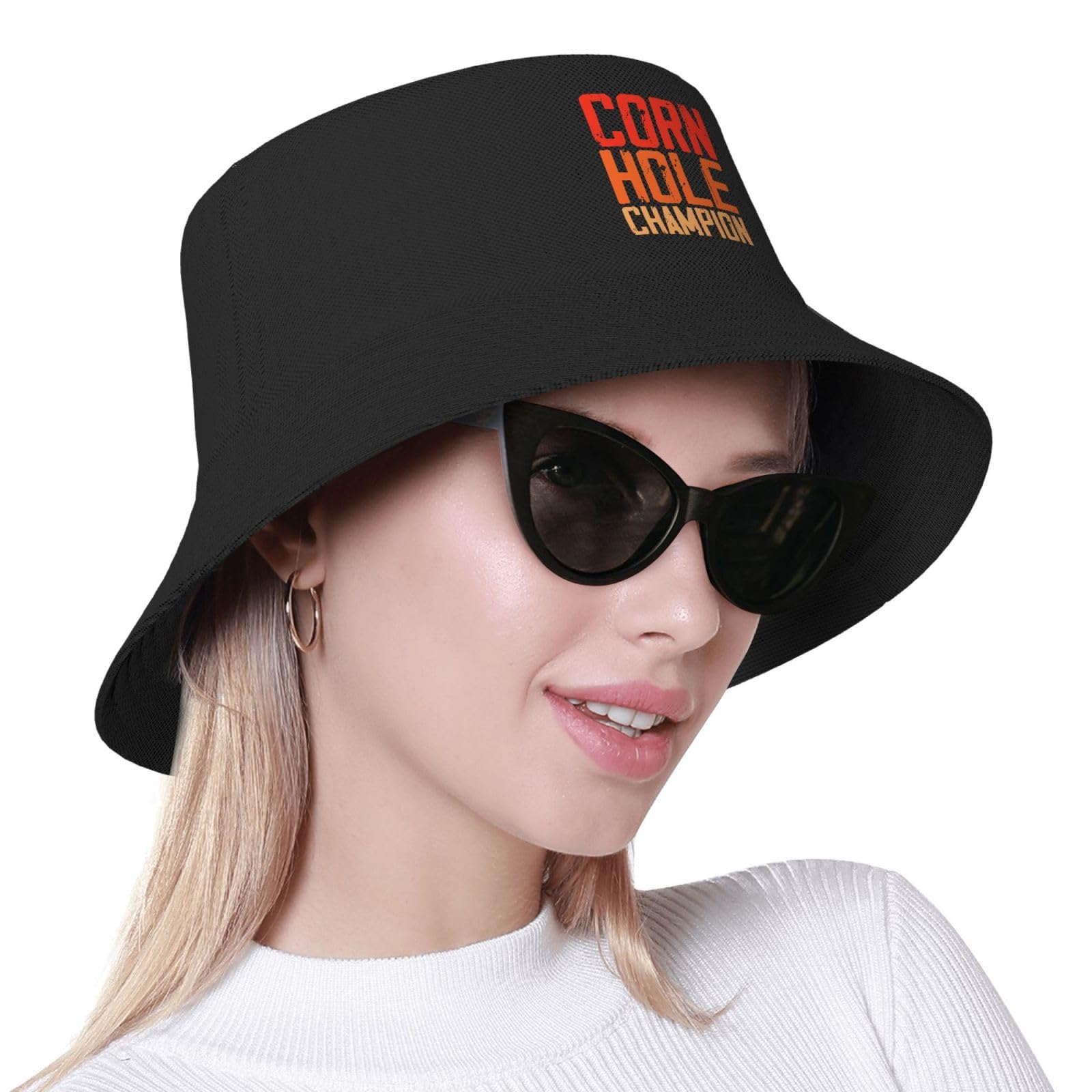 Stylish Packable Bucket Hats for Women & Men - UV Protection Sun Hat for Outdoor Activities, Fishing, Beach & Cornhole Champion - 5-Pack Fashionable Summer Caps