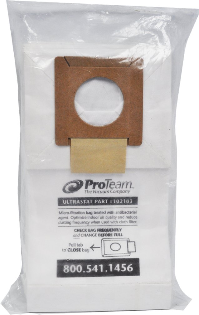 ProTeam Backpack Vacuum Bags - Premium Replacement Bags for Backpack Vacuums | Ideal for Cleaning Offices, Schools & Commercial Spaces