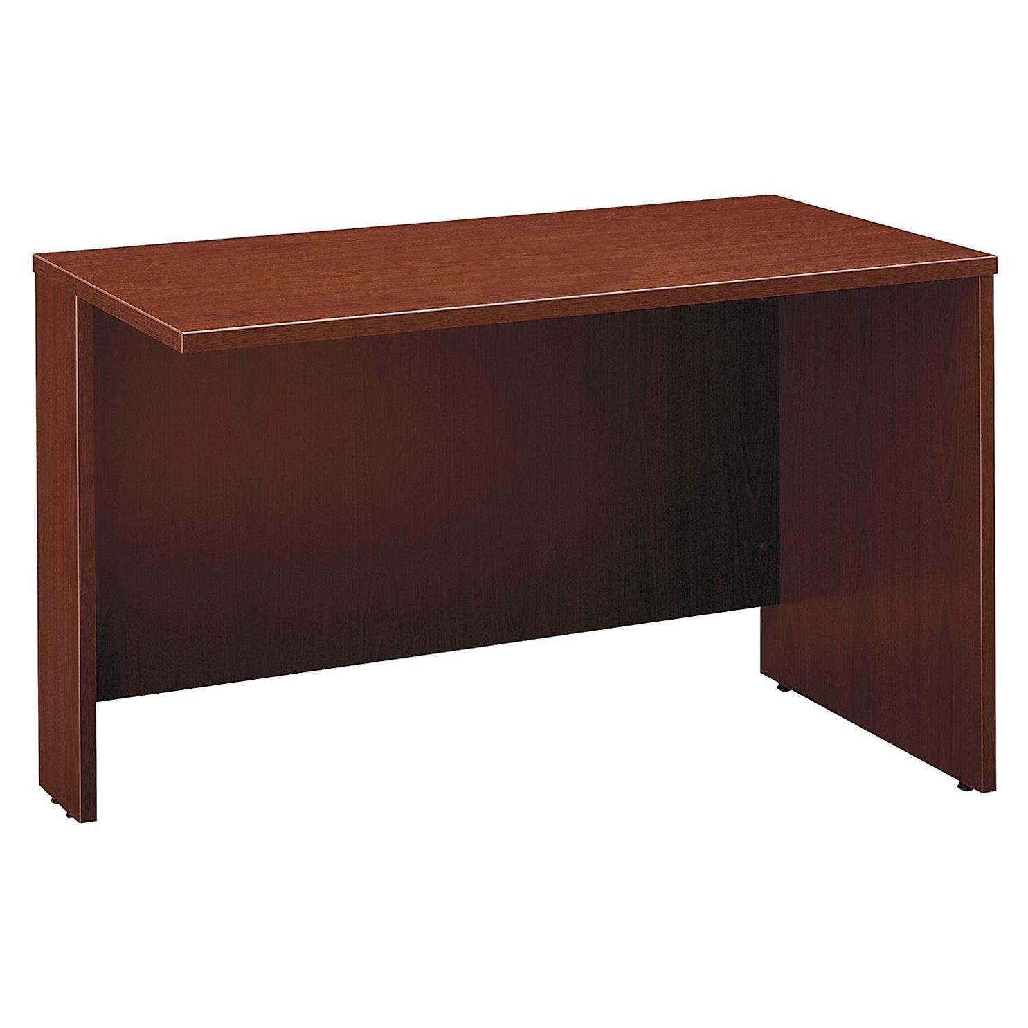 Bush Business Furniture Series C Collection 48W Mahogany Return Bridge - Premium Office Desk for Home & Business Workspaces, Conference Rooms & Executive Offices