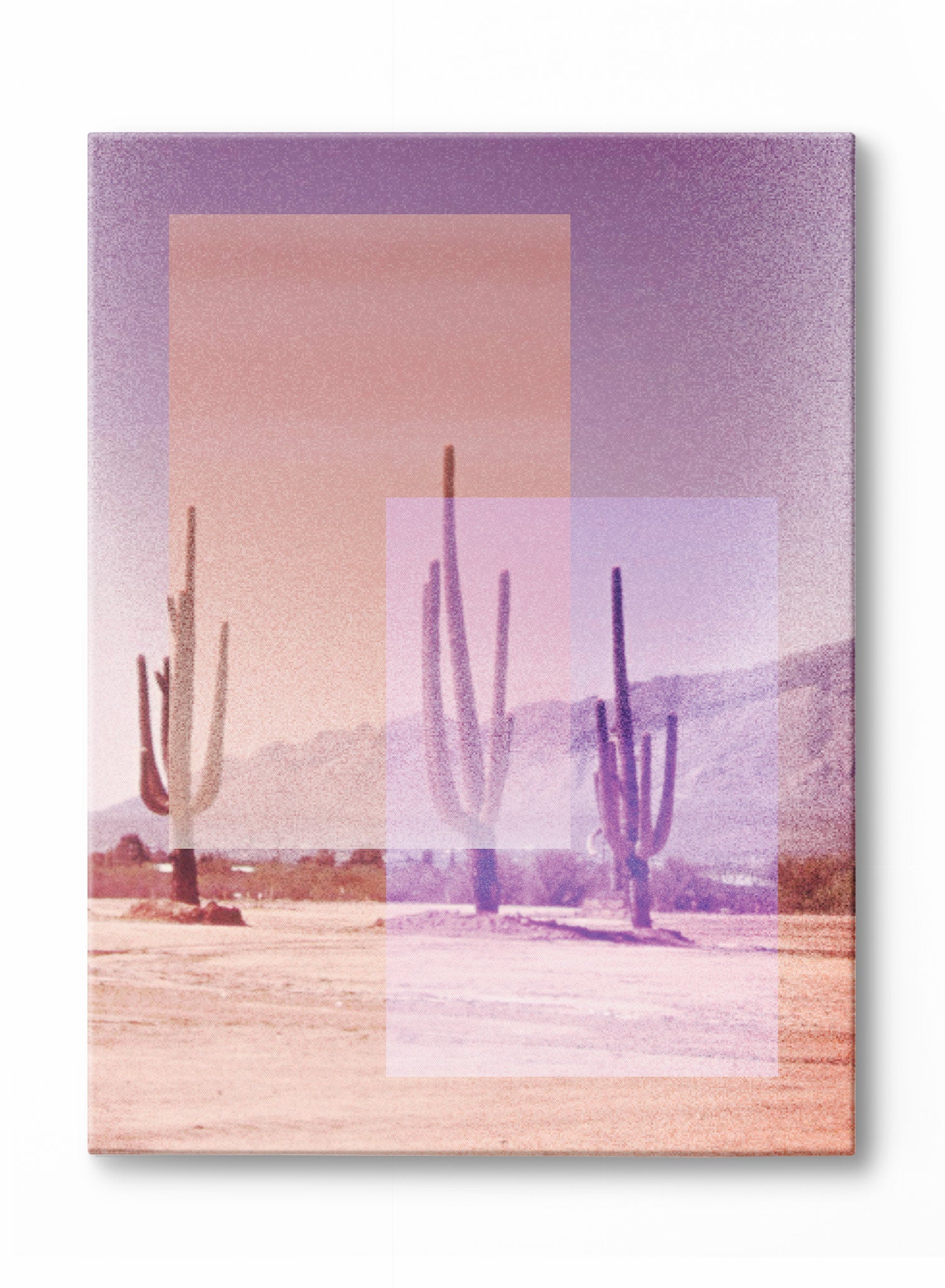 Disco Desert Canvas Wall Art - Modern Abstract Painting for Home & Office Decor - Perfect for Living Room, Bedroom, or Workspace