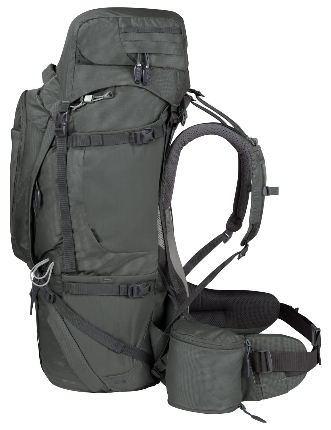 Jack Wolfskin Women's Denali 65+10 Hiking Backpack - Lightweight Travel & Trekking Pack for Outdoor Adventures, Camping & Backpacking