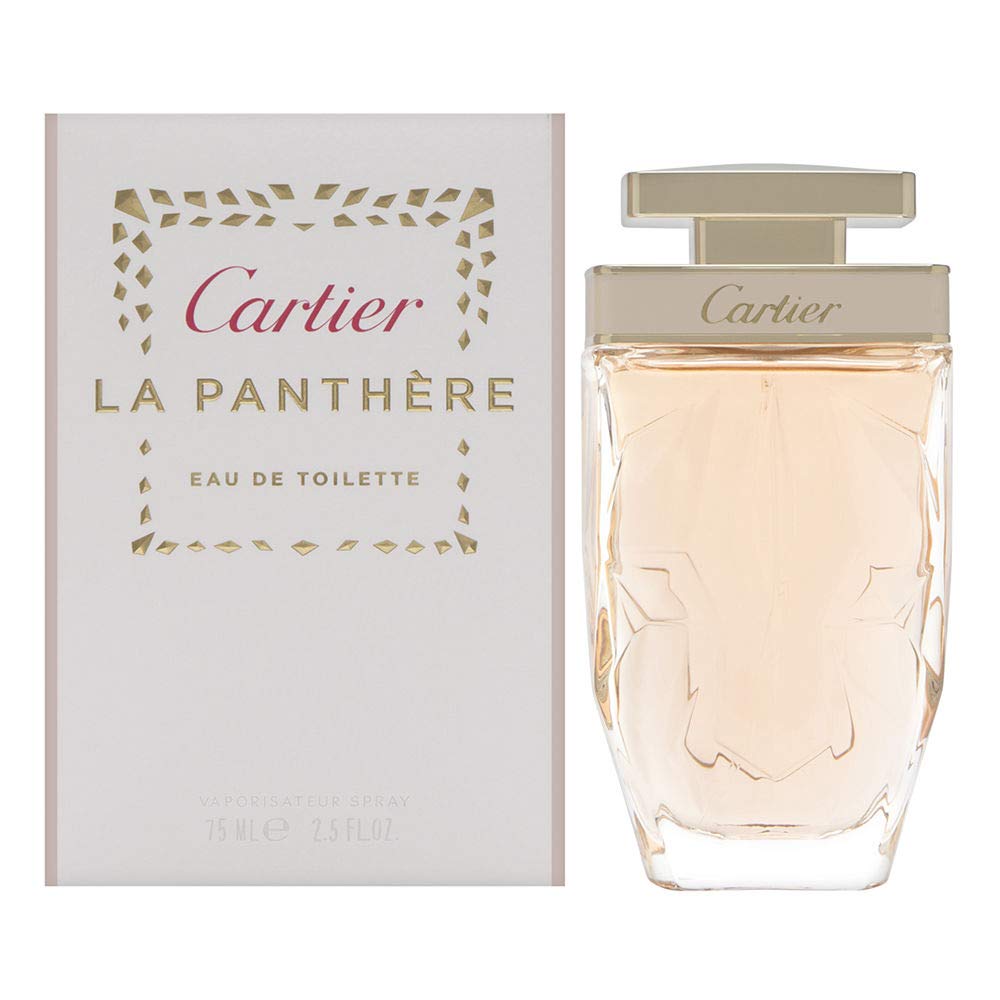 Cartier La Panthere Eau De Toilette Spray for Women - 50ml Floral Fruity Perfume, Luxury Fragrance Gift for Her - Perfect for Date Night & Special Occasions