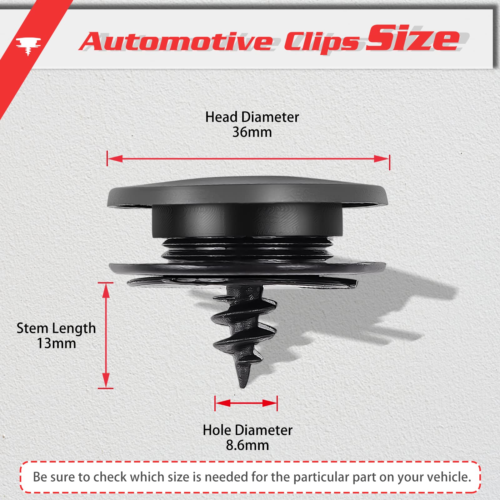Universal 20PCS Car Floor Mat Clips - Auto Carpet Holder for Secure Fit