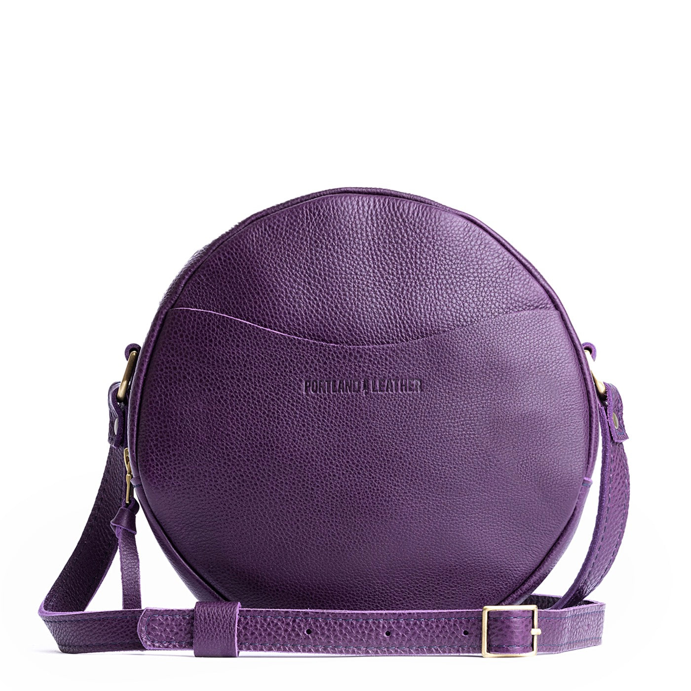Stylish Circle Crossbody Bag for Women - Trendy Leather Shoulder Purse with Adjustable Strap - Perfect for Everyday Use, Travel & Shopping