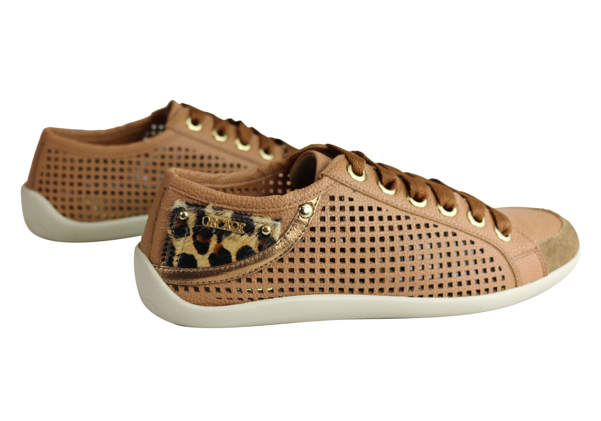 Orcade Jemma Women's Comfortable Lace-Up Casual Shoes - Breathable Walking Shoes Made in Brazil - Perfect for Work, Travel & Everyday Wear