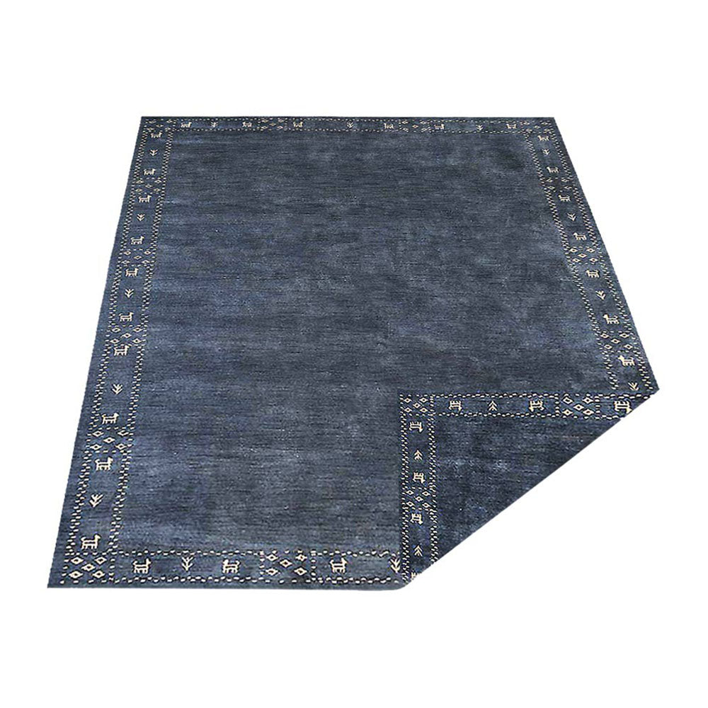 Homs Premium Hand Knotted Wool Rug - Soft & Durable Area Rug for Living Room, Bedroom, Office - Eco-Friendly Home Decor & Floor Covering