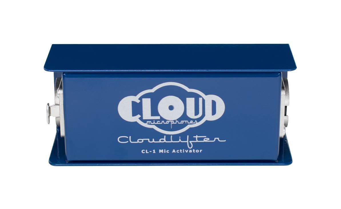 Cloud Microphones Cloudlifter CL-1 Mic Activator with 2 XLR Cables - Professional Microphone Preamplifier for Condenser Mics - Perfect for Podcasting, Studio Recording & Live Streaming