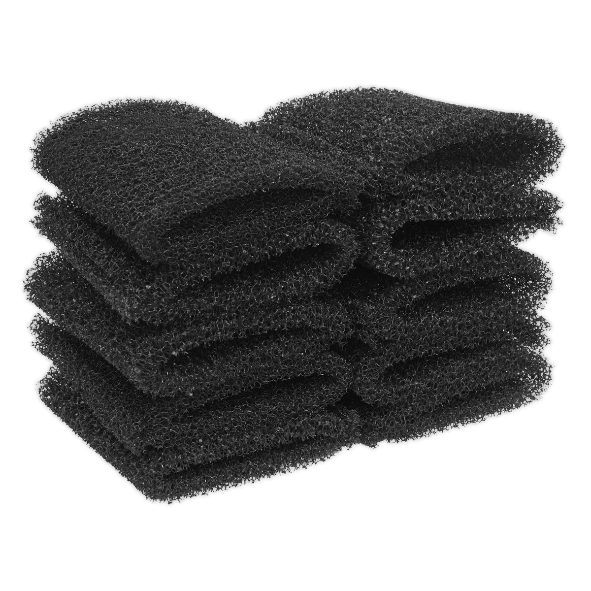 Sealey PC20SD20VFF10 Foam Air Filter Replacement for PC20SD20V Chainsaw - 10 Pack | Compatible with Lawn Mowers, Leaf Blowers & Outdoor Power Tools