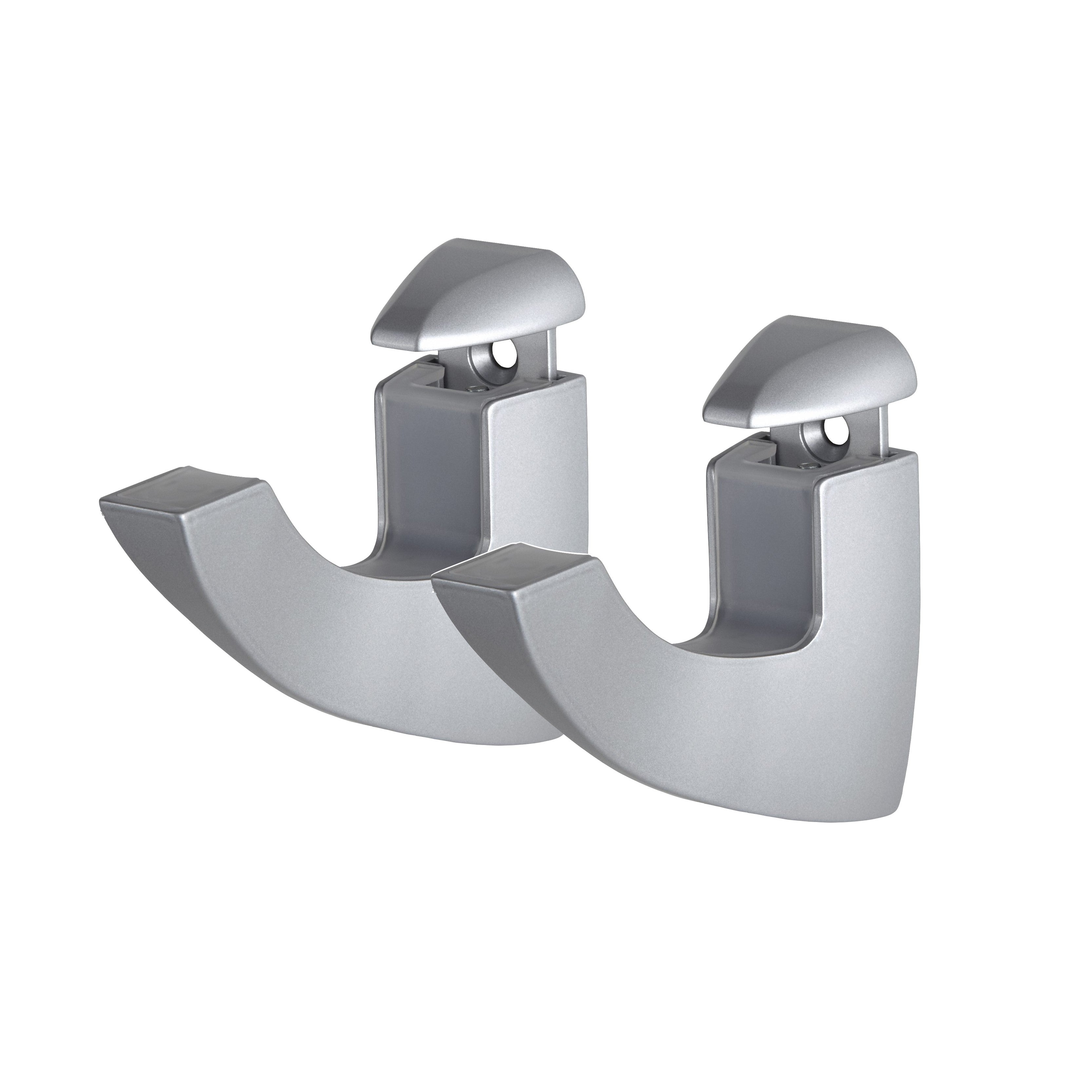 SCOOP MAXI Shelf Clip Set - Heavy Duty Organizer for Kitchen, Bathroom & Office Storage - Space Saving Solution for Shelves, Cabinets & Drawers