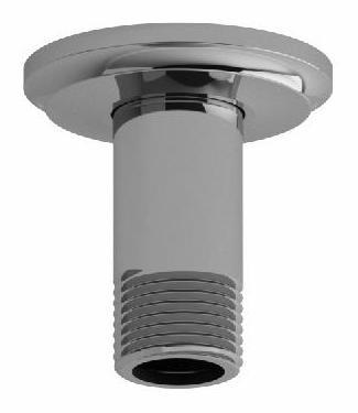 3 Ceiling Mount Shower Arm with Round Escutcheon - Chrome Finish 559C RIOBEL - Perfect for Modern Bathroom Renovations and Spa-Like Shower Experiences