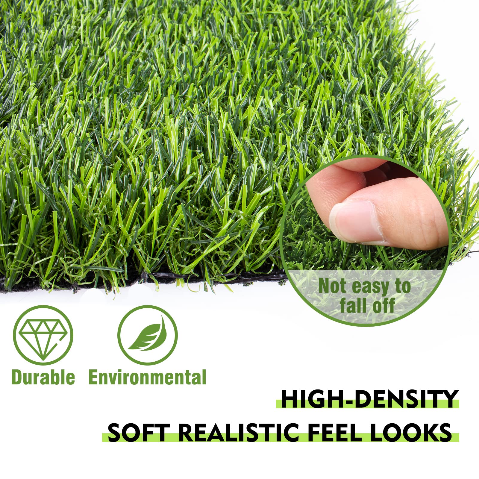 Kesfey 12x108 Inch Artificial Grass Table Runner - Green Synthetic Fake Grass Carpet Rug for Christmas Table Decor, Golf Party, Baby Shower - Durable Thick Tabletop Decor for Home, Events & Outdoor Gatherings