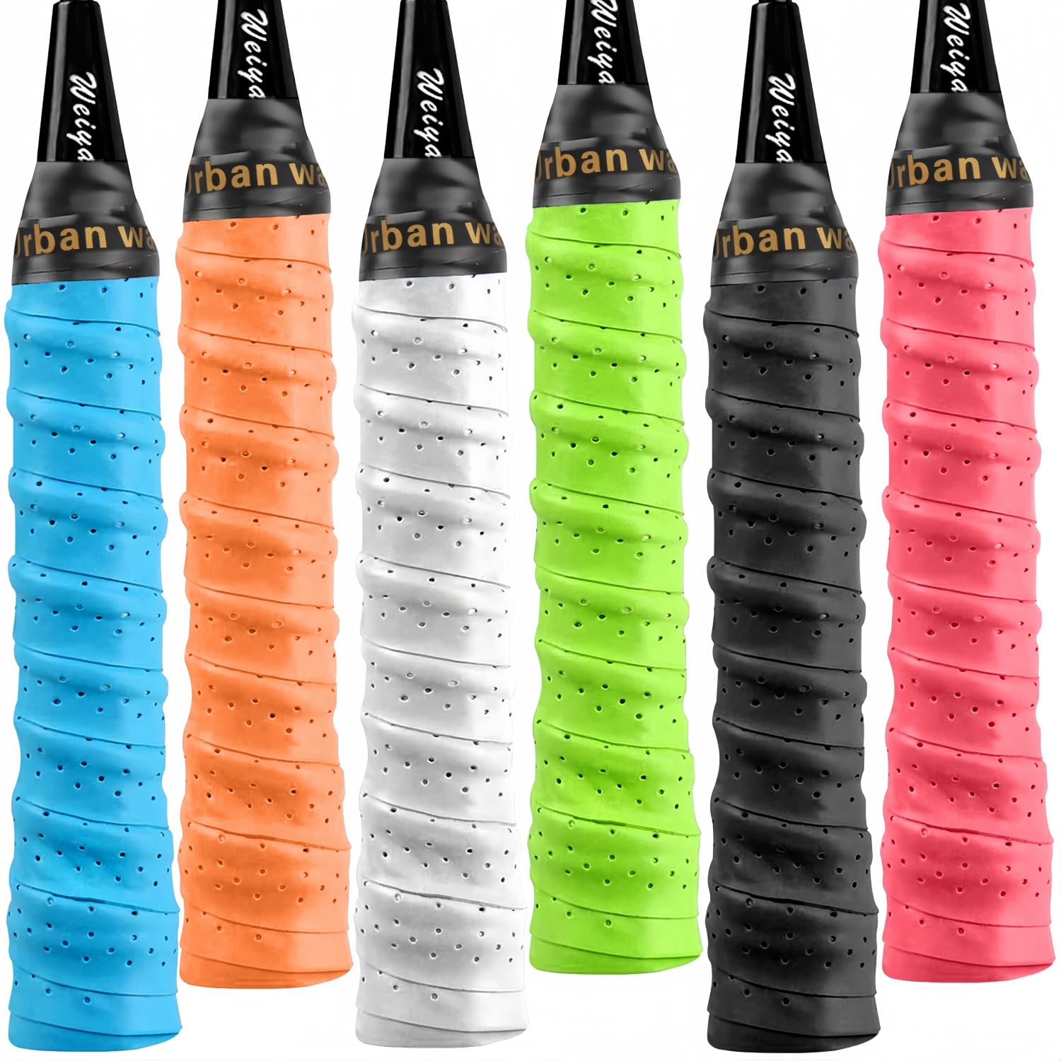 LECHI Tennis & Badminton Racket Overgrips Bulk - Anti-Slip Absorbent Grip Tape for Enhanced Performance in Sports & Training