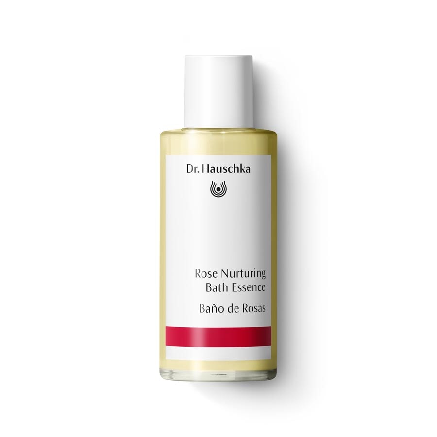 Dr. Hauschka Rose Nurturing Bath Essence - Organic Rose Oil Bath Soak for Relaxation & Skin Hydration | Perfect for Spa Nights, Self-Care Rituals & Stress Relief