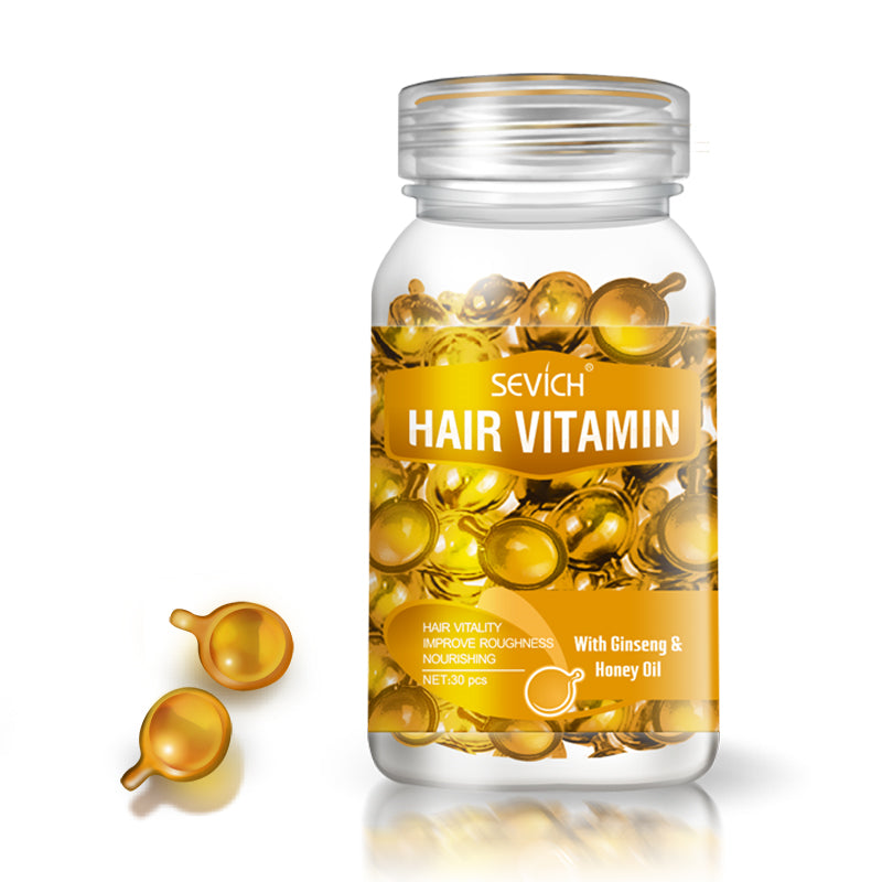 Premium Hair Growth Vitamins with Biotin & Keratin - Strengthen & Nourish Hair for Thicker, Healthier Locks - Perfect for Daily Hair Care Routine & Scalp Treatment