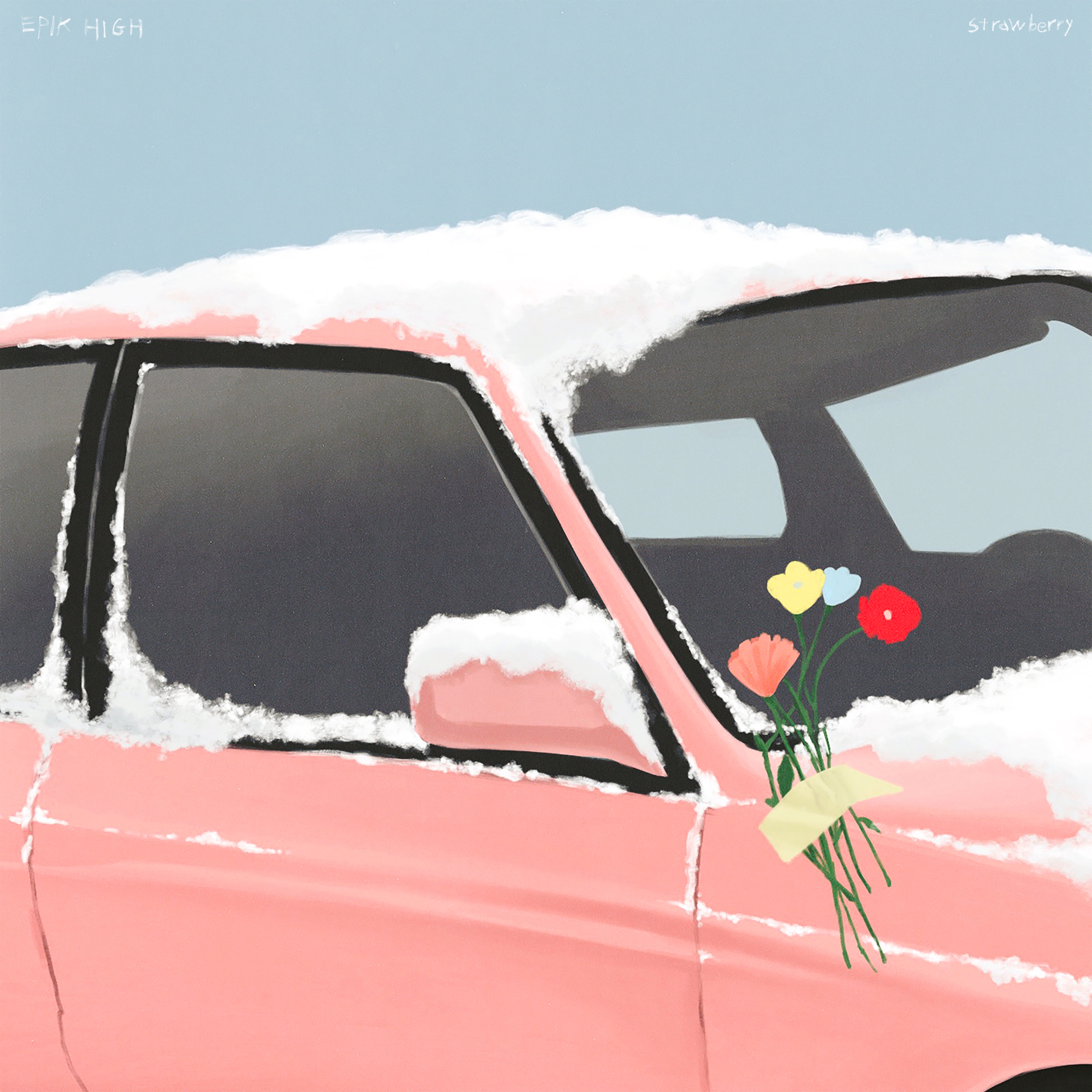 Epik High 'Strawberry' Album - K-Pop Hip Hop Music CD & Digital Download - Perfect for Fans, Collectors & Relaxing Listening