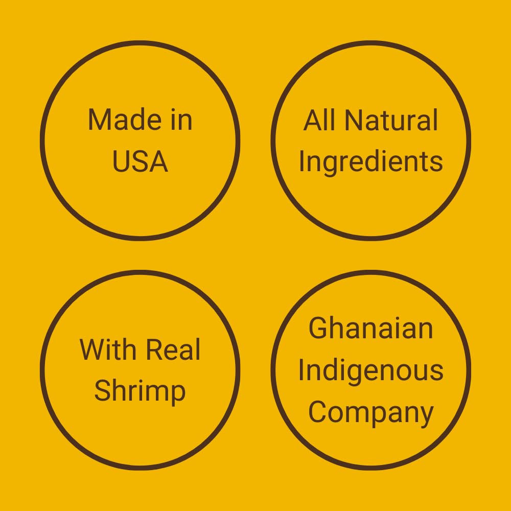 Premium Ghanaian Shito Sauce - Julie's Special Hot Shrimp & Fish Sauce with Spices & Dried Pepper (16oz) - Authentic African Flavor for Rice, Stews & Grilled Dishes