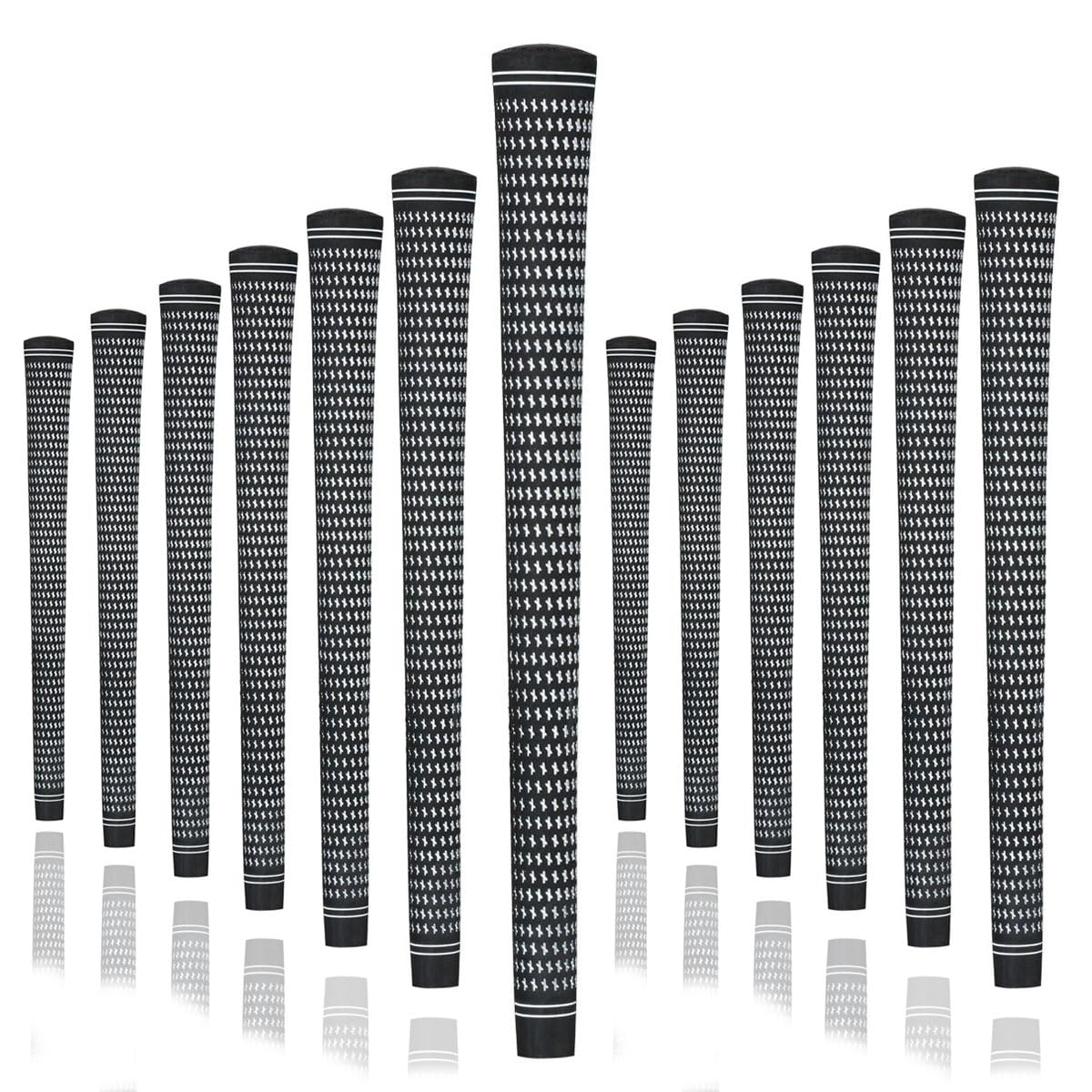 Premium 360 Golf Grips & Grip Kits - No Alignment Needed, Quick Installation for Adjustable Golf Clubs | Single, 9, 13, 25 Packs & Complete Grip Kit Options | Perfect for Club Regripping, Golf Training & Equipment Maintenance