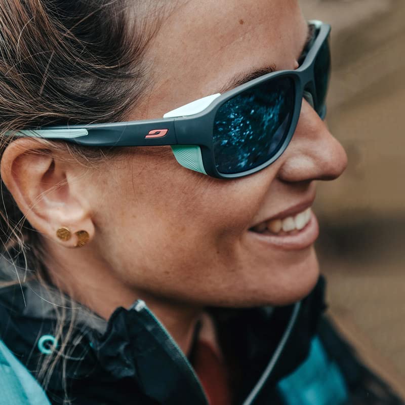 Julbo Modern Rectangular Sunglasses - UV Protection Polarized Lenses for Men & Women | Perfect for Driving, Beach, and Outdoor Activities