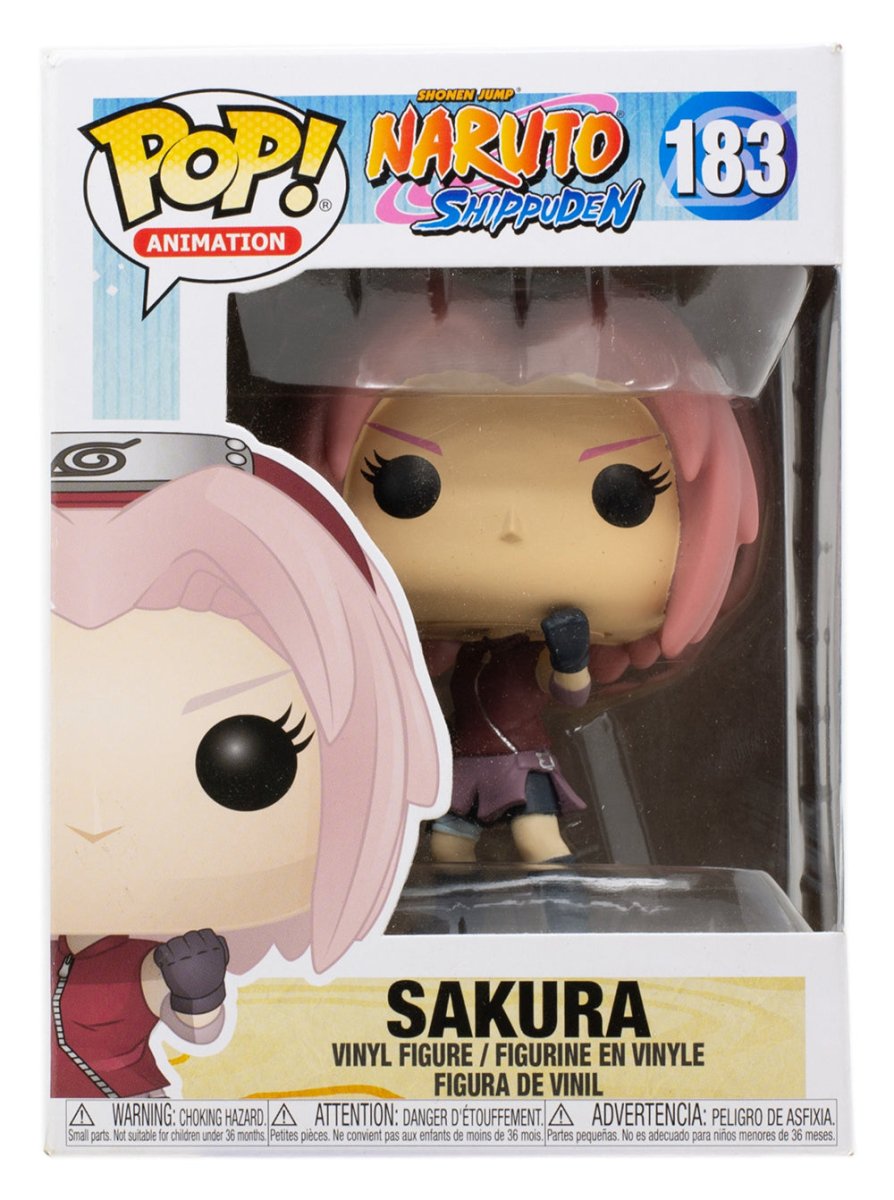 Naruto Shippuden Sakura Haruno Funko Pop! Vinyl Figure #183 - Anime Collectible for Fans, Home Decor & Gift Idea