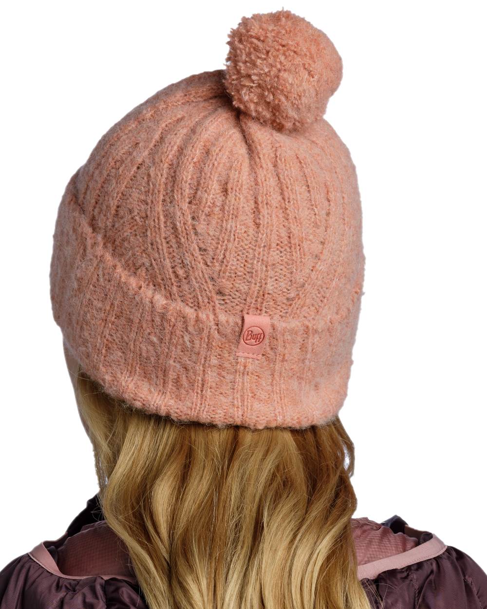 Buff Nerla Knitted Beanie - Soft Winter Hat for Men & Women - Cozy Warm Fleece Lined Beanie for Outdoor Activities, Skiing, Hiking and Casual Wear
