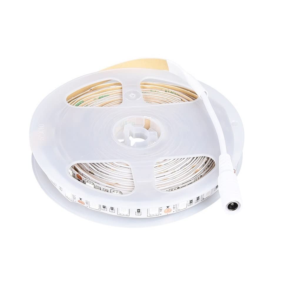 5M Full Spectrum LED Grow Light Strip for Indoor Plants - Red & Blue Phyto Lamp with IP65 Waterproof & 12V DC Adapter - Perfect for Hydroponics, Grow Tents, Home Gardening, Greenhouses & Vertical Farming