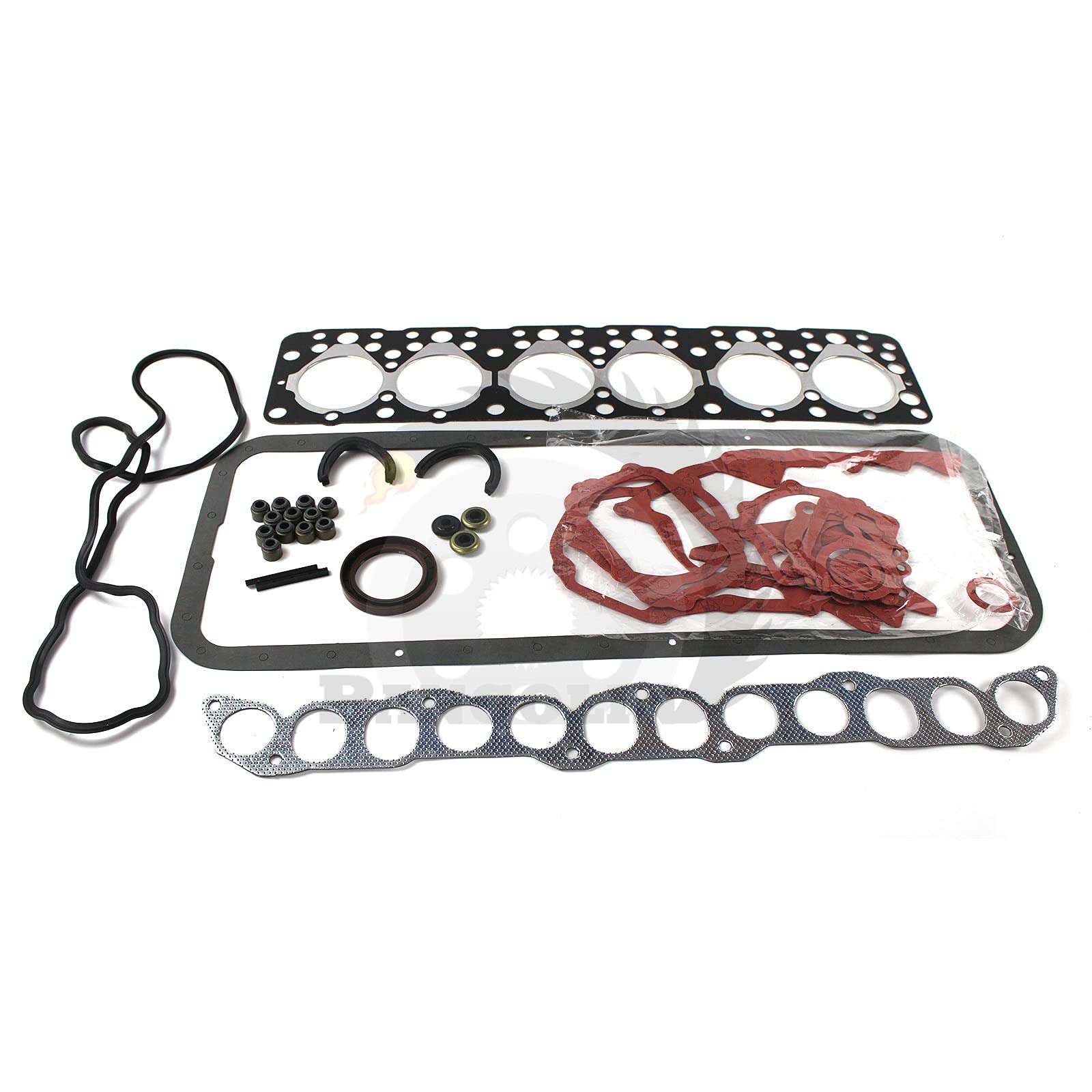 PANGOLIN SD33 SD-33 Engine Gasket Kit for Nissan SD33 SD-33 Diesel 11044-C8600 - Replacement Parts for Excavator & Heavy Equipment - Perfect for Engine Repair & Maintenance