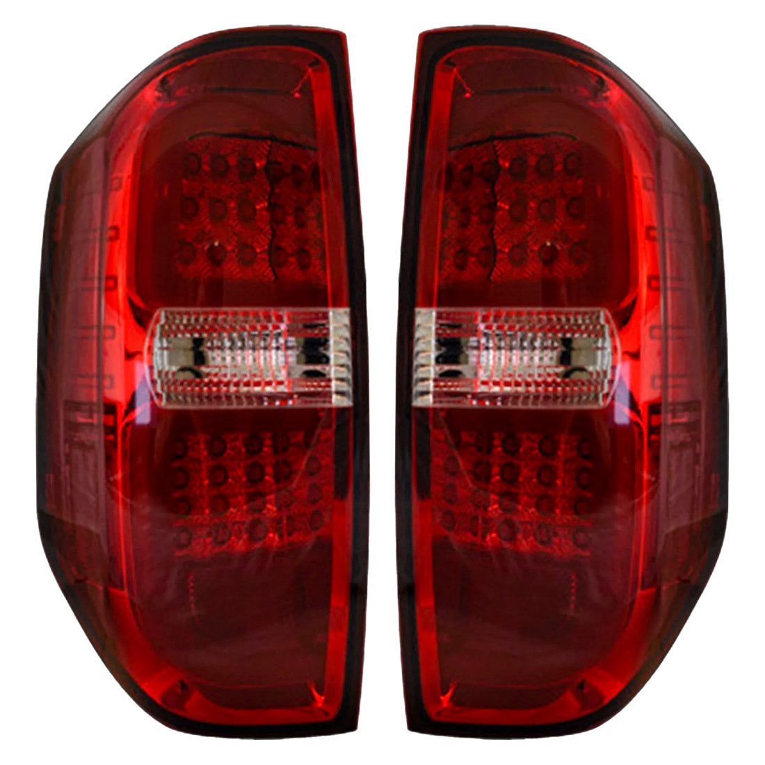 Toyota Tundra 2014-2021 Ultra Bright LED Tail Lights - Multiple Lens Design for Enhanced Visibility & Style | Perfect for Off-Roading, Night Driving & Custom Truck Upgrades