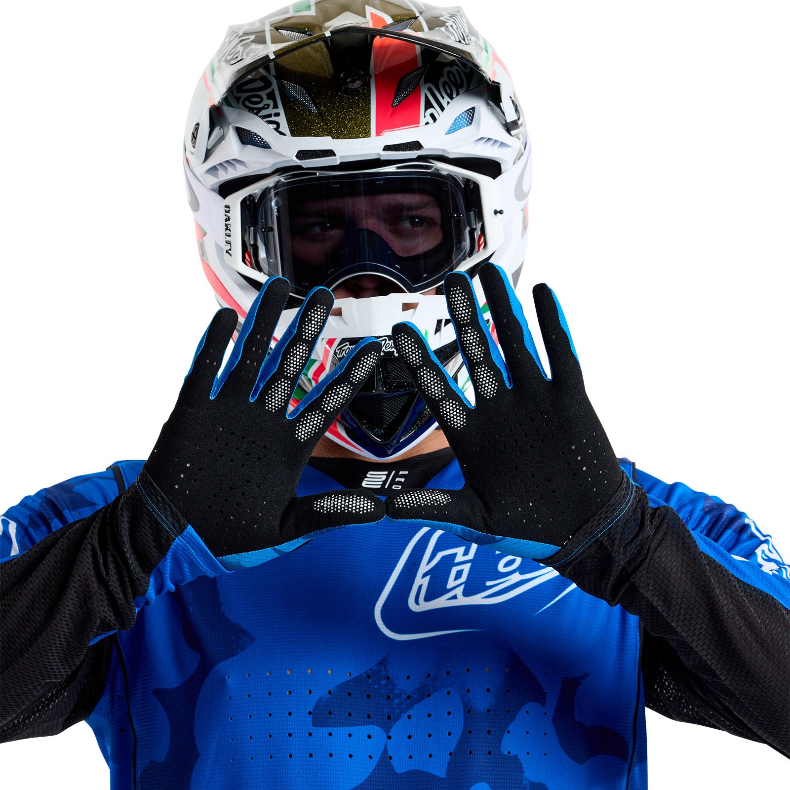 Bright Blue Air Glove - Lightweight & Breathable for Outdoor Sports & Gym Workouts