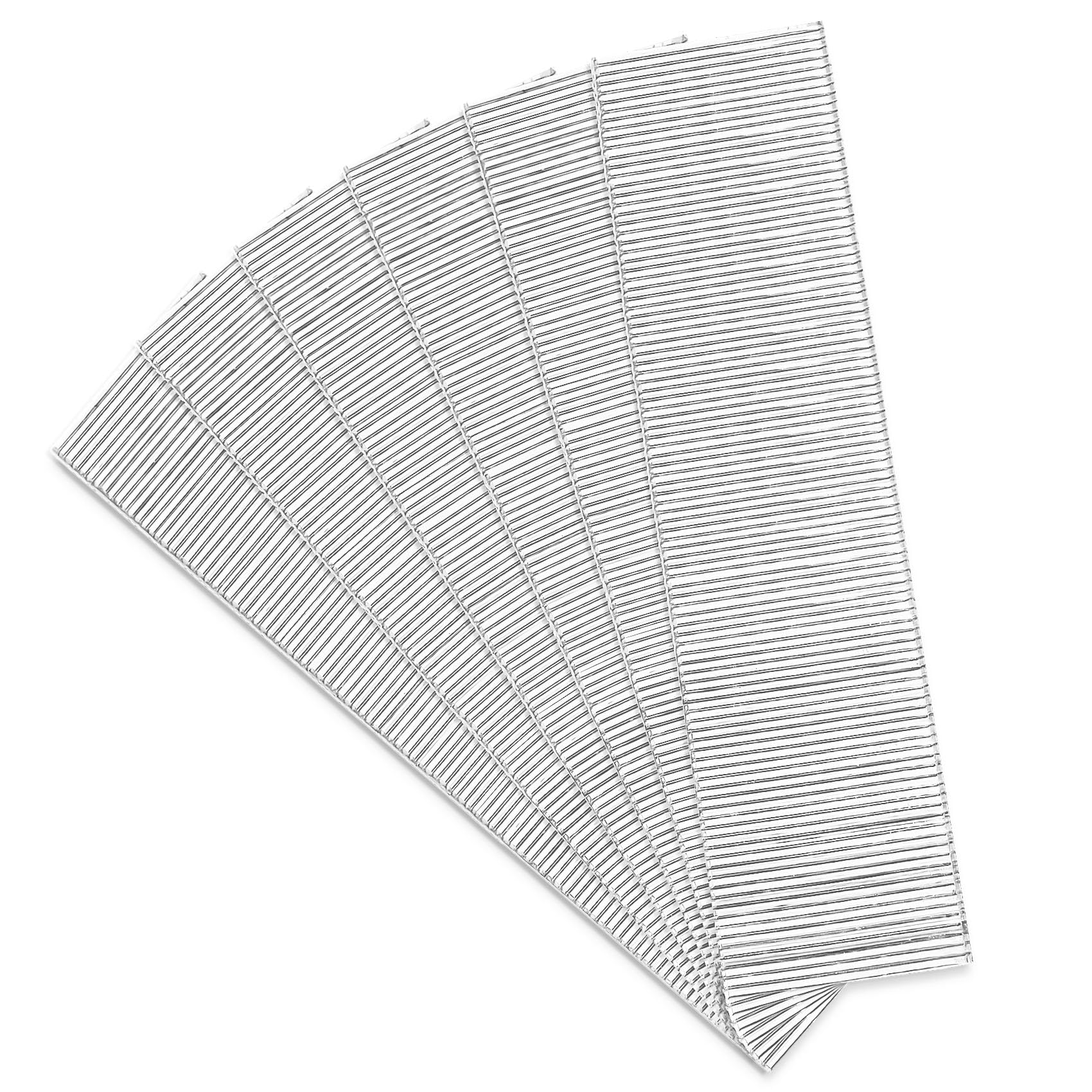 1 Inch F25 Galvanized Brad Nails - 18 Gauge 5000PCS for Pneumatic Nailers & Woodworking Projects