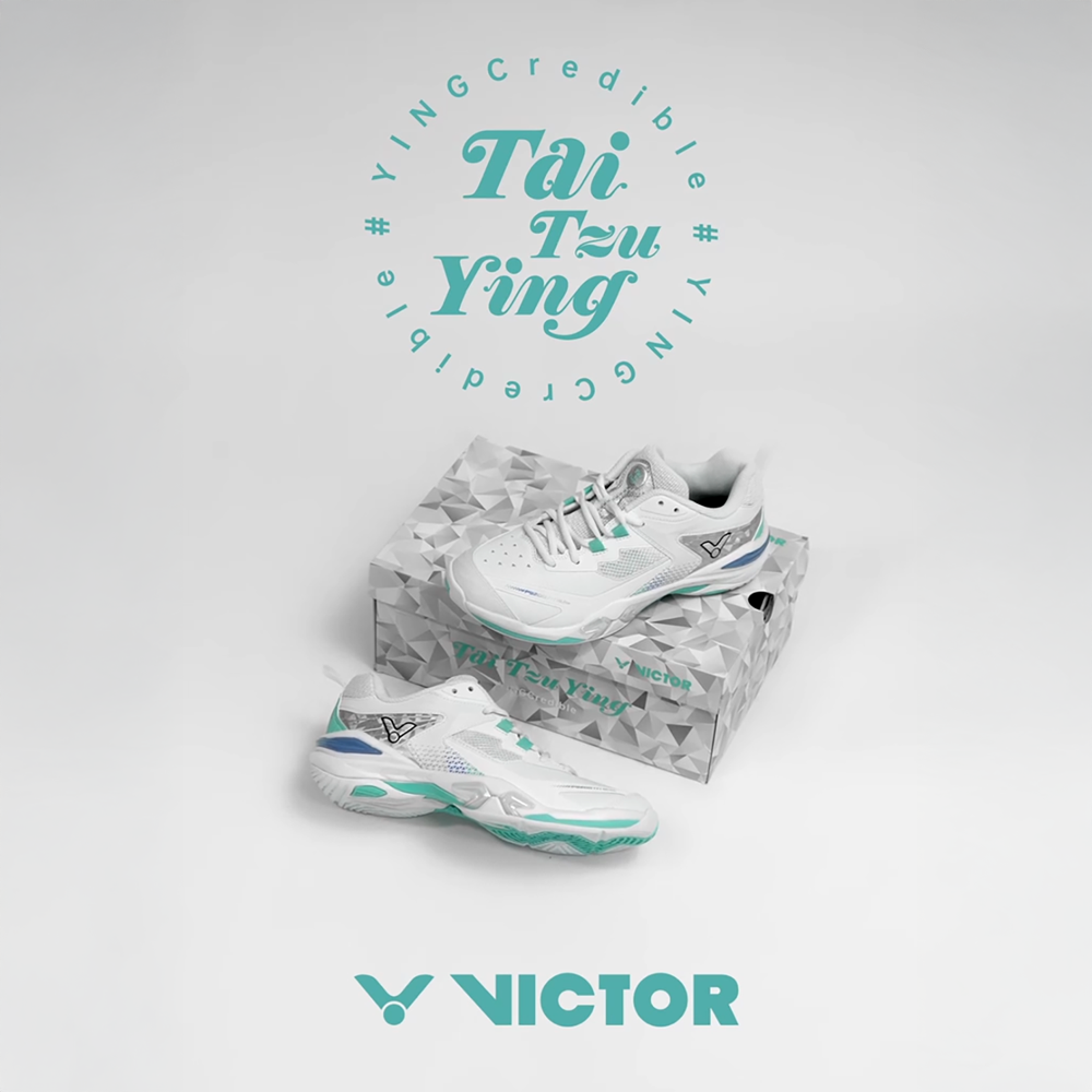 Victor P9200TTY NitroLite Badminton Shoes - White/Green | Lightweight Performance Court Shoes for Men & Women | Perfect for Indoor Badminton, Tennis & Squash Games