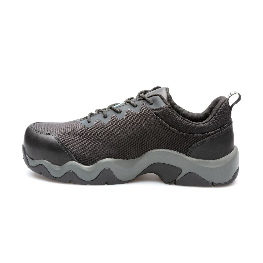Terra EKG Low TR0A4NQKBLK Men's Athletic Composite Toe Work Shoes - Black | Lightweight Safety Footwear for Construction, Warehouse & Outdoor Work