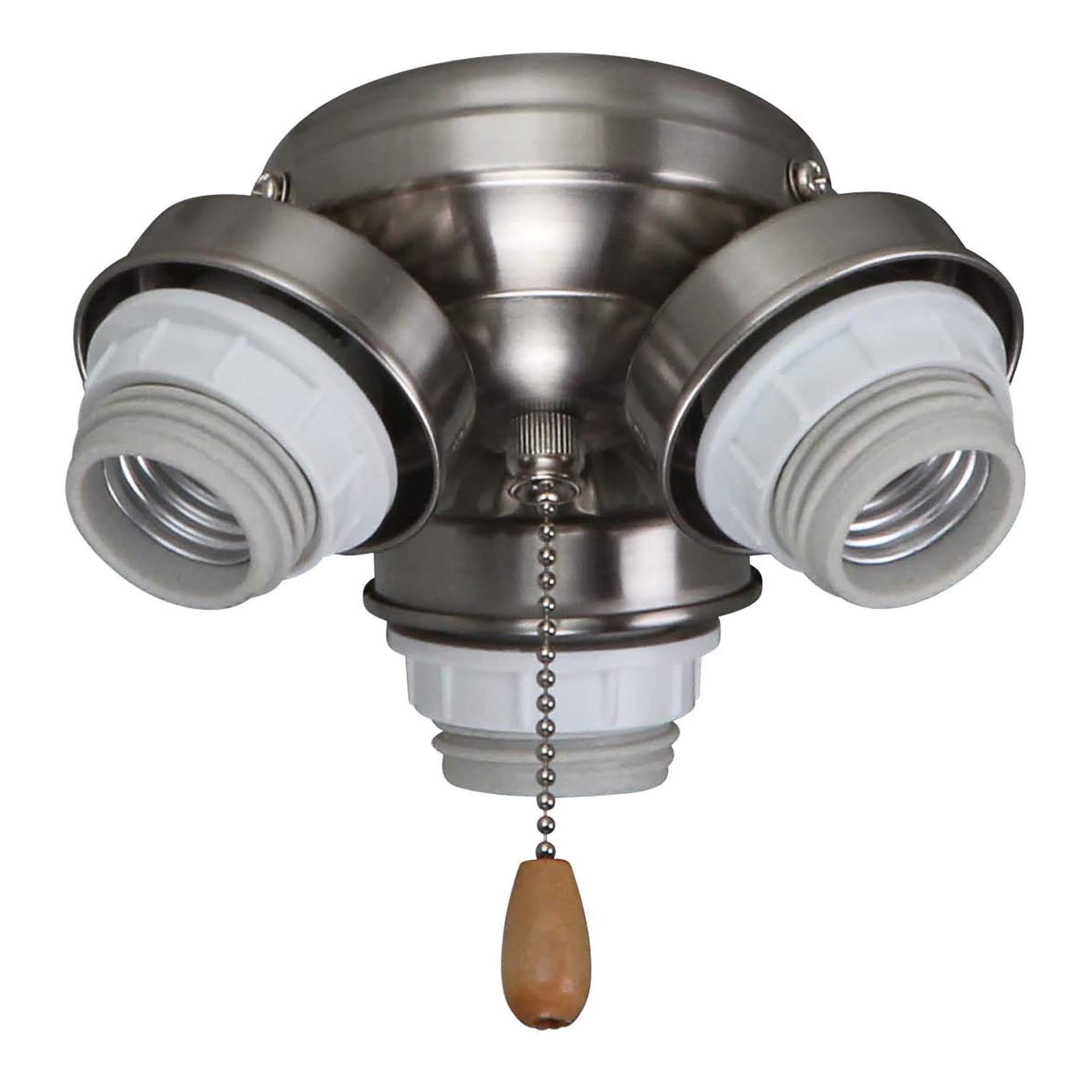 Emerson 3-Light LED Ceiling Fan with Remote Control - Energy Efficient Modern Lighting for Living Room, Bedroom & Patio