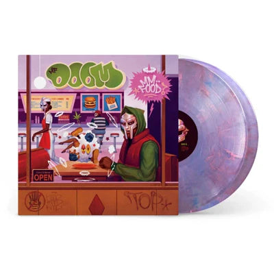 MF Doom MM..Food 20th Anniversary Edition Marble Vinyl LP - Limited Edition Hip-Hop Record for Collectors & Music Lovers, Perfect for Home Listening & DJ Sets