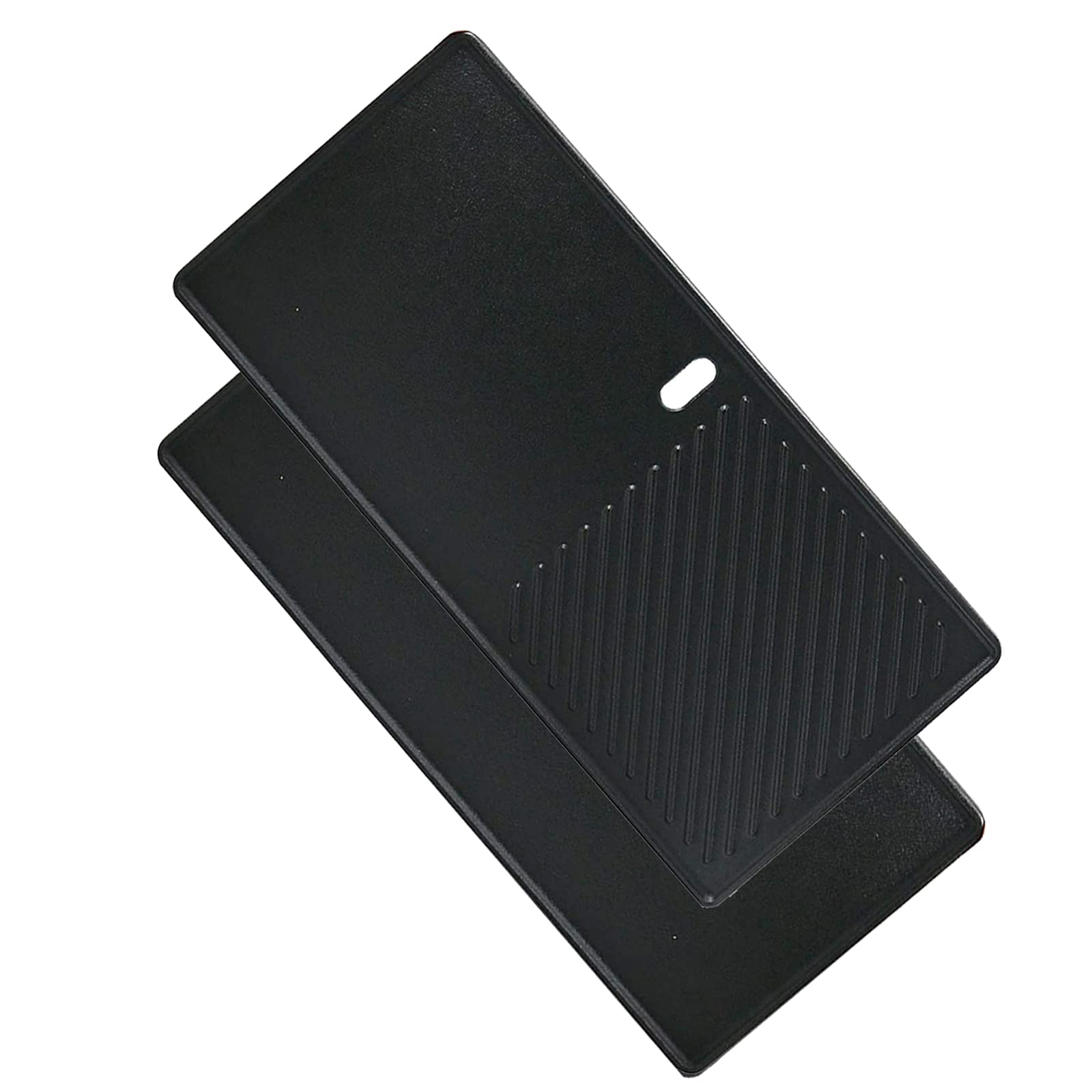 Uniflasy Cast Iron Cooking Griddle Plate Replacement for Charbroil Advantage 463343015, 463344015, 463344116 | Fits Kenmore 16 15/16