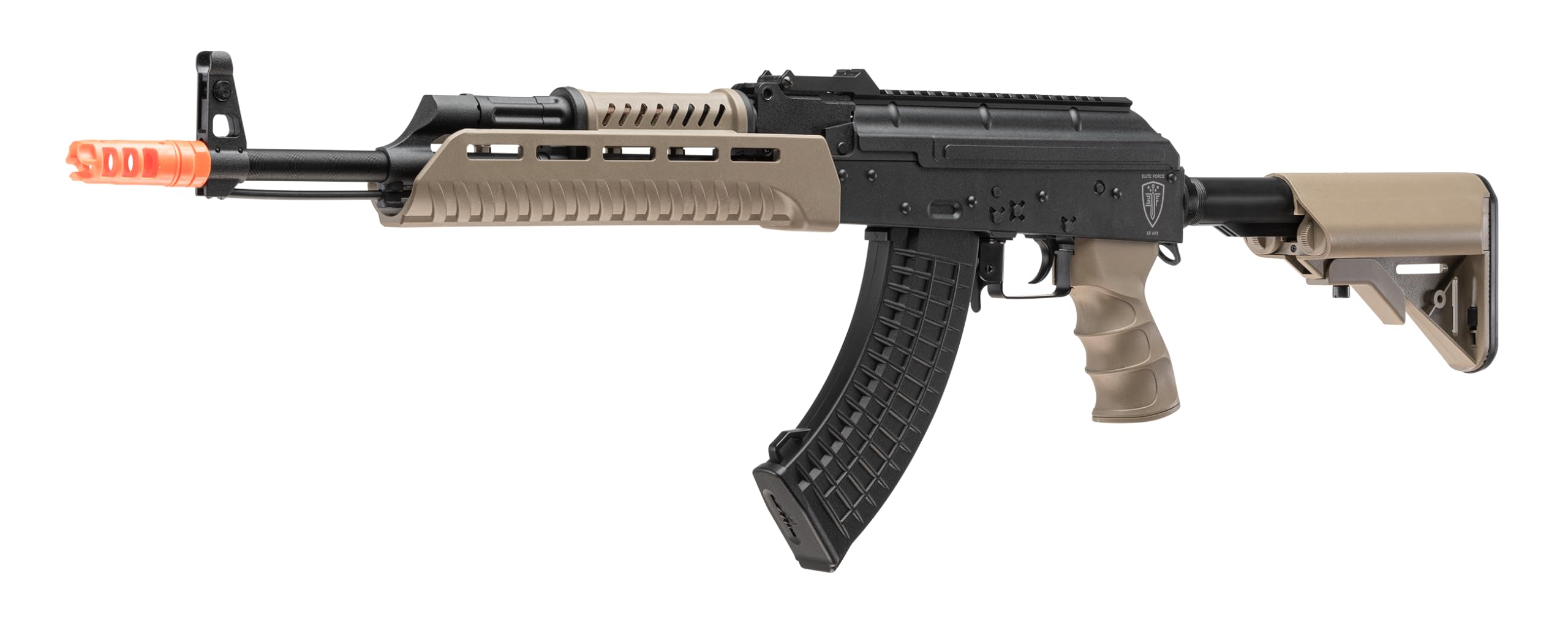 Elite Force AKX AEG Automatic 6mm BB Rifle Airsoft Gun with Built-in EyeTrace LED Tracer Unit - Perfect for Tactical Training, Airsoft Battles & Outdoor Shooting Games