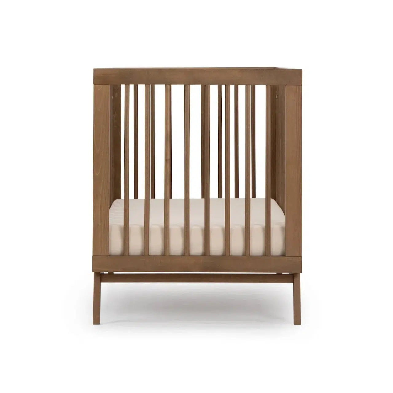 **DaDaDa Soho 3-in-1 Convertible Baby Crib – Walnut Finish | Nursery Essential for Newborn to Toddler | Space-Saving & Stylish Design**    *(Use Case: Perfect for modern nurseries, small bedrooms, or shared kids' rooms – grows with your child from infancy to toddler years.)*