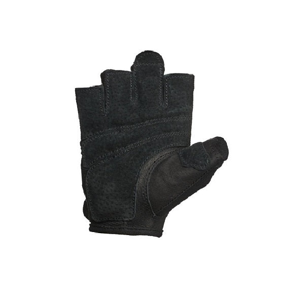 Harbinger Women's Power Gloves - Black | Weightlifting, CrossFit & Gym Training Gloves for Women | Perfect for Strength Training & Fitness Workouts