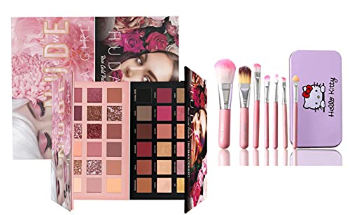 Nude+Rose Gold+Brush Set