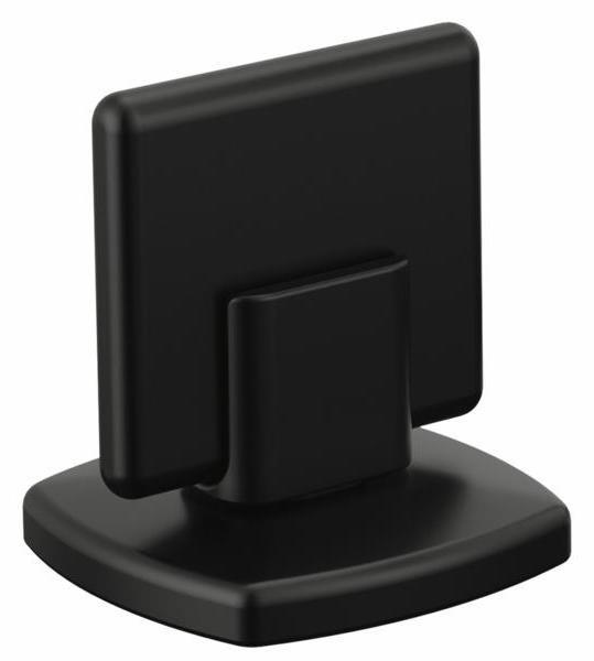 Allaria Matte Black Knob Handle Kit for Widespread Bathroom Faucet - Pair (HK5367 BL Brizo) | Perfect for Modern Bathroom Renovation & DIY Installation
