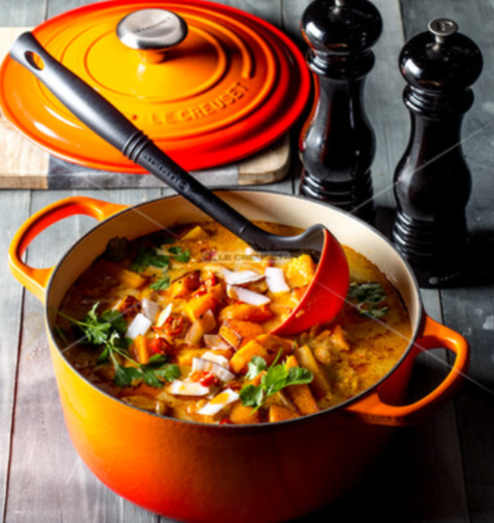 Stainless Steel Bi Mat Ladle - Durable Soup & Sauce Serving Spoon for Kitchen & Cooking - Perfect for Soups, Stews, and Gravy Serving at Home or Restaurant